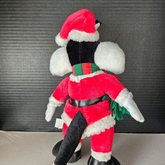 Vintage 1998 Looney Tunes Sylvester Cat Santa Plush 15 Inch Holiday Plush - Picture 2 of 9